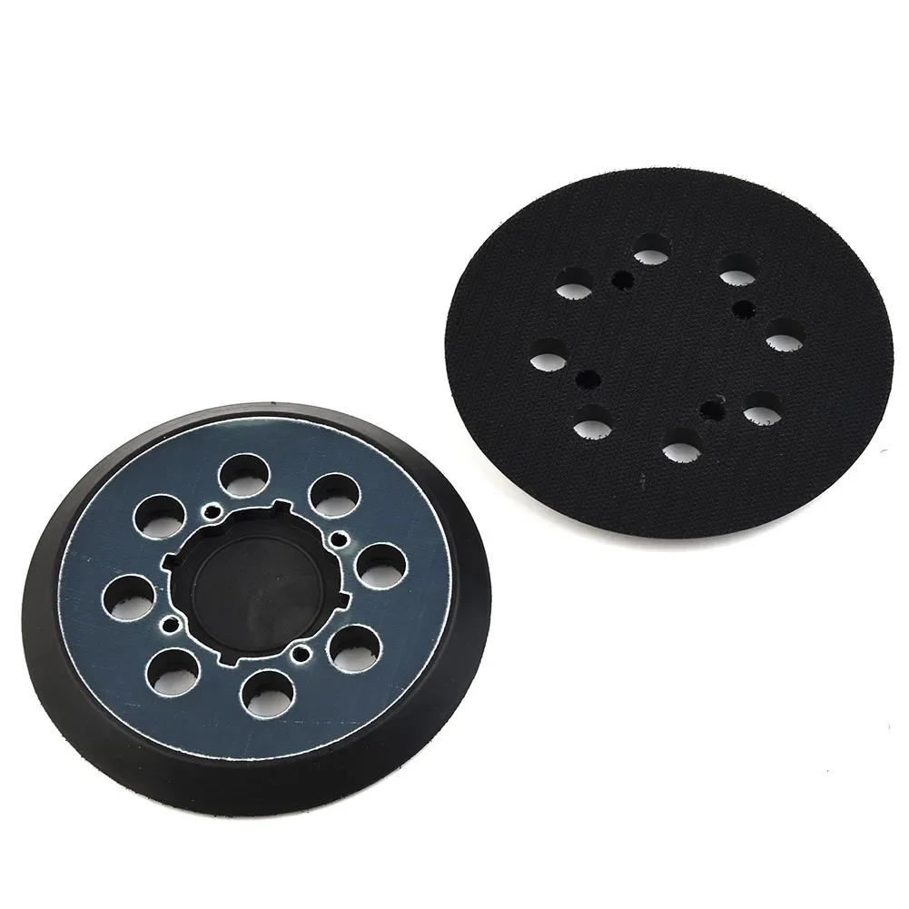 2PCS Backing Pads 5 Inch 125mm 8-Hole Hook&Loop Sanding Pad Backing Pads For DWE6423 Sander Back-up Sanding Pad Sanding Plate