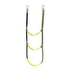 3/4/5 Step Boat Rope Ladder Stretchable Assist Boat Folding Ladder Yacht Rope Ladder for Sailboat Kayak Canoe for Sailboat Yacht