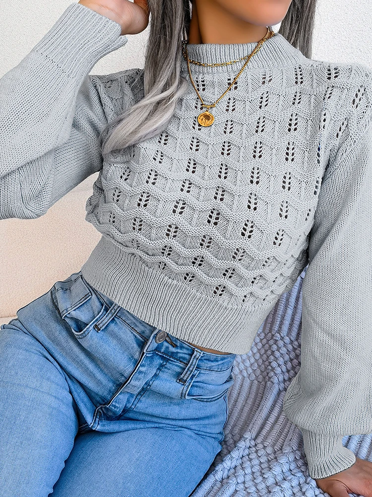 pull sexy femme hiver,crop top bleu manche longue femme,tricot haut élégante femme,mode vetement femme 2022,vêtements femmes tendances 2022