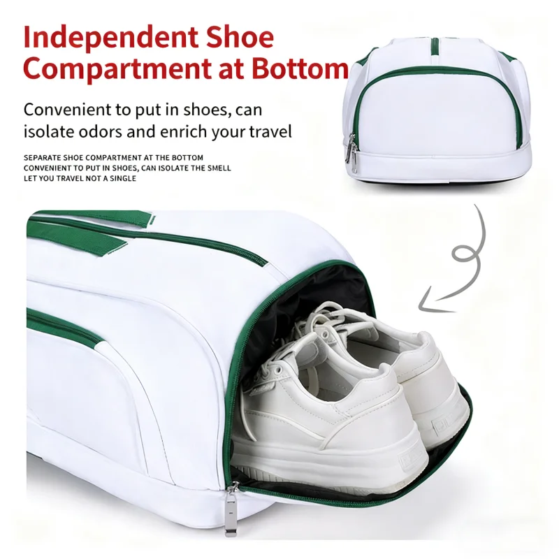 Tennis Backpack Holds 2 Rackets Multifunction Tennis Bag for Women Men  Large Capacity With Shoe Compartment Sports Racket Bag