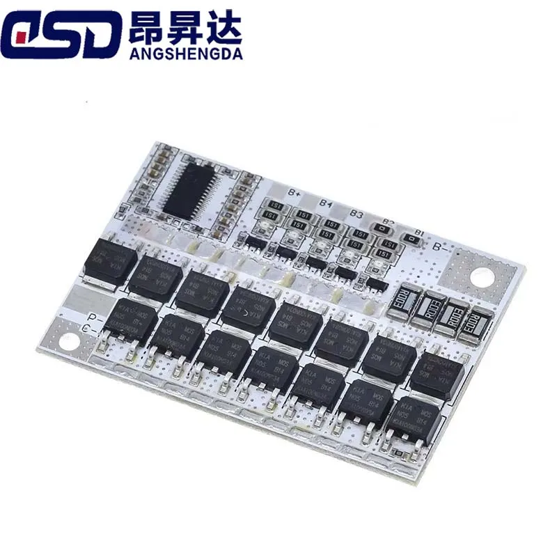 1 قطعة 5S 4S 3S BMS 100A 21V 18V 16.8V 12V 18650 ليثيوم أيون LMO الثلاثي بطارية ليثيوم حماية لوحة دوائر كهربائية شحن التوازن #4