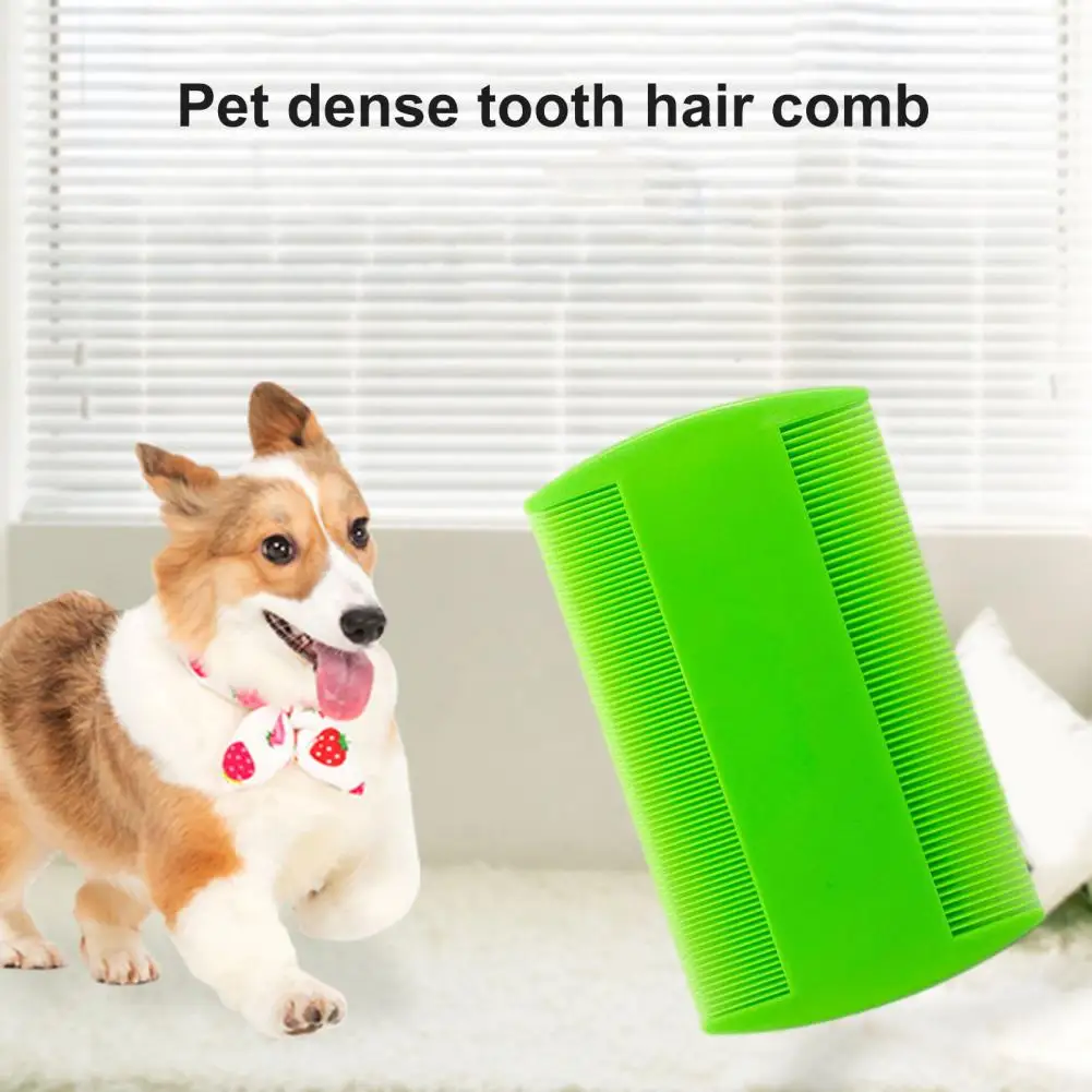 

Double-sided Pet Comb Double Pet Grooming Brush Comb for Dogs Cats Tight Teeth Hair Remover Floating Hair Removal Tool Pet