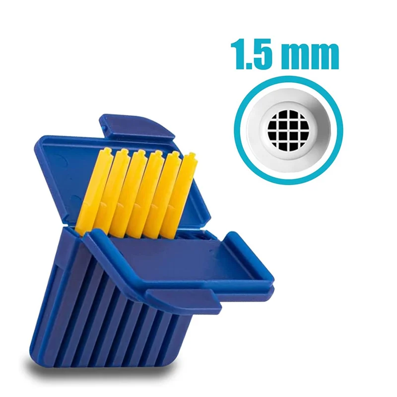 補聴器用 ヒアクリア交換用フィルター 3パック 24個 ワックスガード クリーニングツール(1.5mm) 正しいメンテナンス用-ABWO