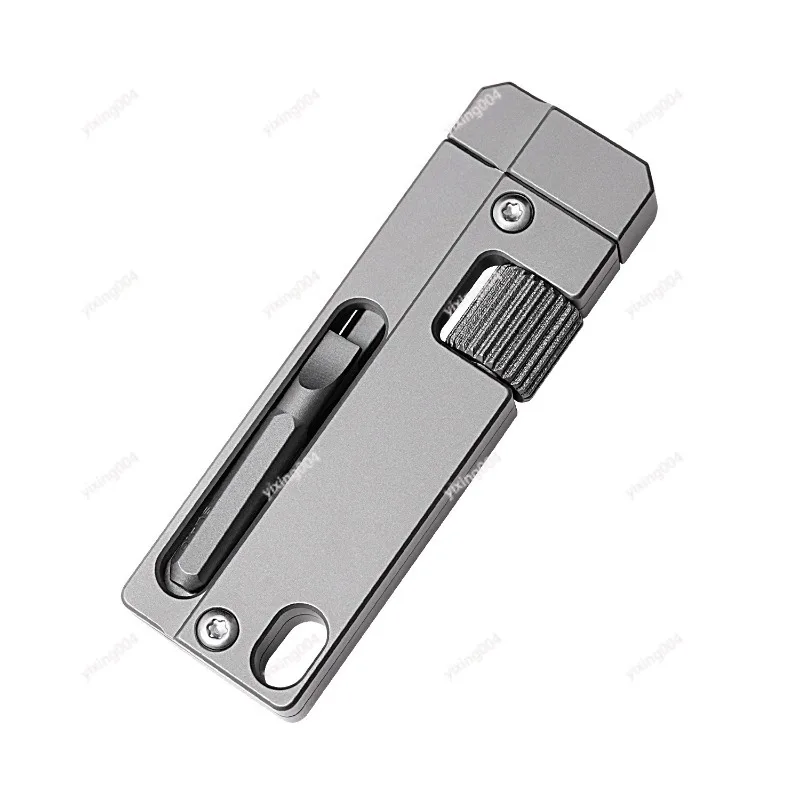 Titanium Alloy Adjustable Double Open‑End Spanner, Multifunctional Portable Hand Wrench For Repair Maintenance
