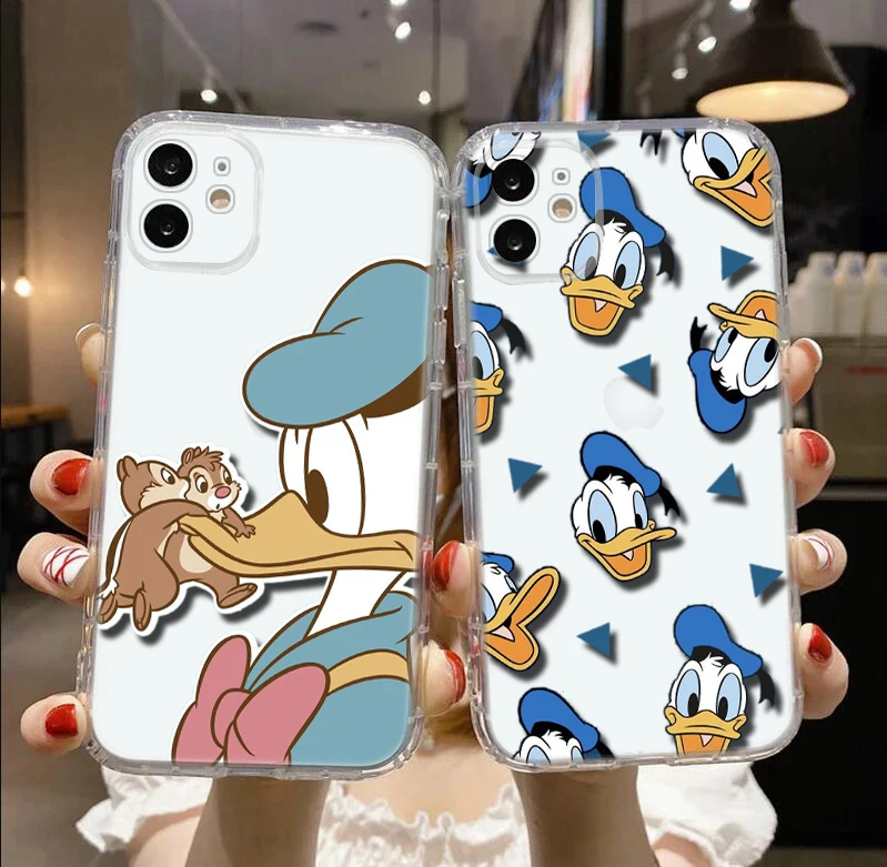 E6 Donald Duck Soft Case for Moto G Play E20 E4 E40 E5 E6 E6S E7 Power Edge 20 Lite Pro G200 G30 G4 G52 G42