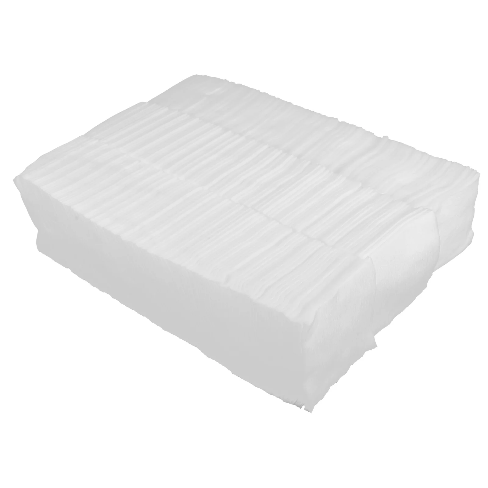 500枚入り 二層構造 厚手コットンパッド メイク落としタオル ソフト洗顔ワイプ サロン必需品 コットンフェイスワイプ