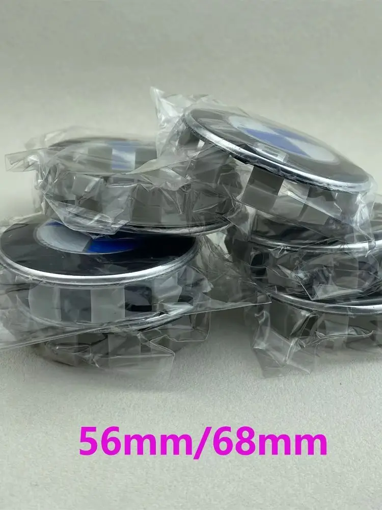 4 szt. 56mm/68mm Osłony środkowych gniazd kół samochodowych do E36 E39 E46 E60 E90 E90 F01 F10 F30 G01 G20 G21 G30 G11 F15 X5 X3 — 2