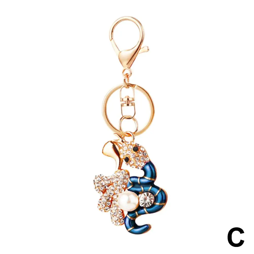 2025 Year Of Chinese Snake Lucky Pendant Keychain Women Wealth Accessories Men Bag Key Charm Key Gift Crea B0P5