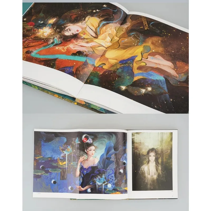 Collection of Chinese Ancient Style Character Illustrations Chinese-style Ancient and Modern Figures and Landscapes Art Book