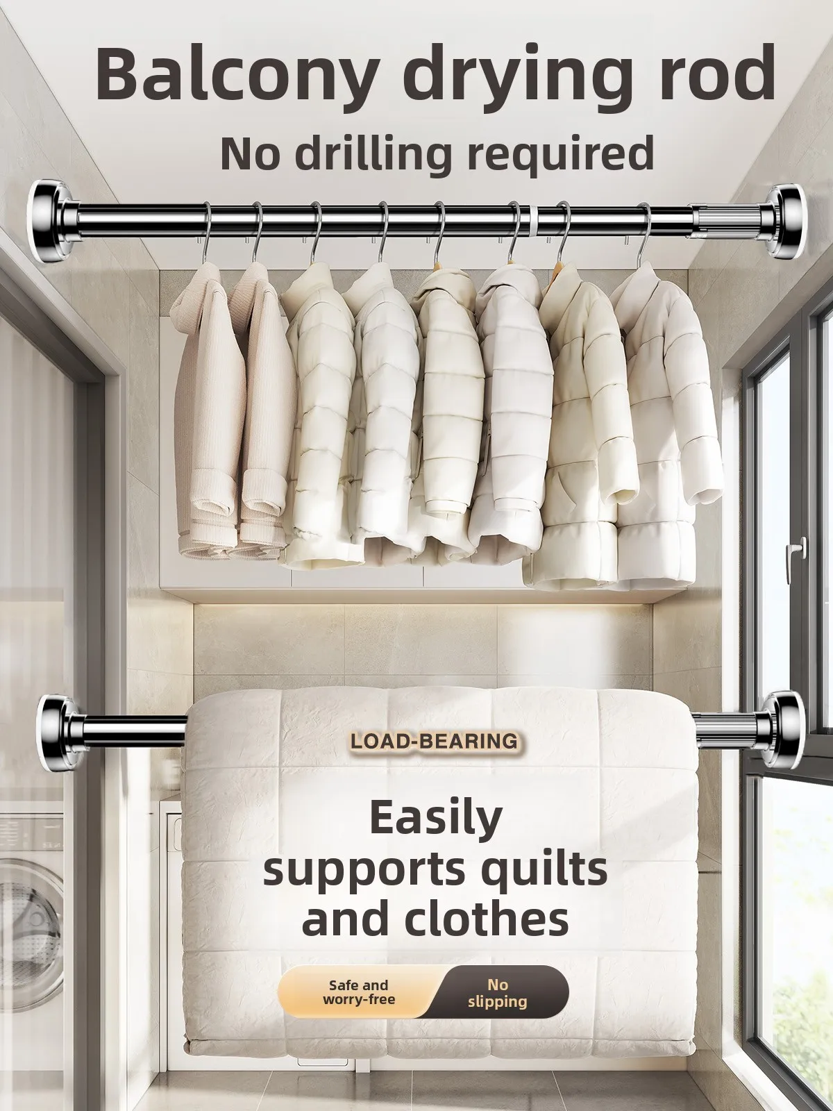 Thumbnail 2 - #71 Best Shower Curtain Rails to Buy In 2026