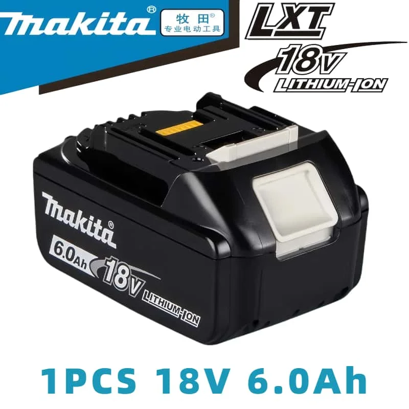 

18650 Makita 18V 6Ah Battery suitable for DTD173 DTW190 BL1830B BL1850B BL1850 BL1840 BL1860 BL1815 Makita power tools Batteries