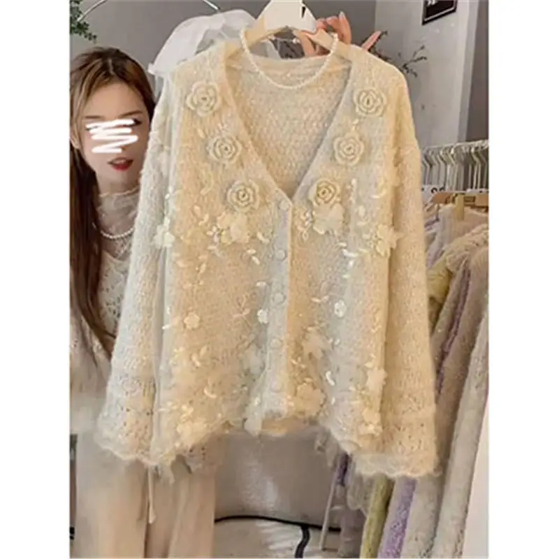 Apricot cardigan