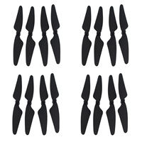 【Buy Now】16 Pcs For Hubsan H501S X4 RC Quadcopter Propellers Blades 8CW/8CCW, Black