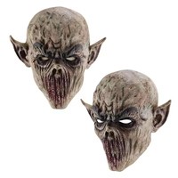 Halloween Zombie Mask Scary Mask Terror Ghost Devil Mask Cosplay Prop Dance Party Scary Biochemical Vampire Dress Up Mask