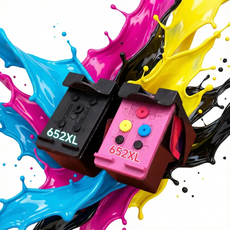 

652XL Ink Cartridge Replacement For HP 652 XL HP652 XL Compatible Deskjet 1115 1118 2135 2136 3635 3835 4535 Printer