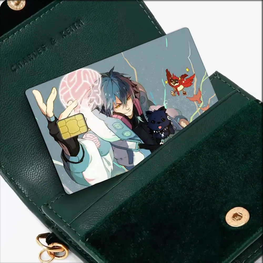 Game DRAMAtical Murder Aoba Waterproof Film Skin Cover Credit Card Stickers Debit Front Bank Bus