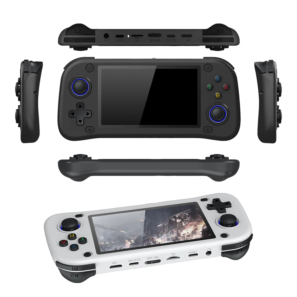 

G28 Retro Video Handheld Game Players 2100mah 4.3 Inch IPS Screen Video Player Gamepad Portable Game Console for Kids Adults