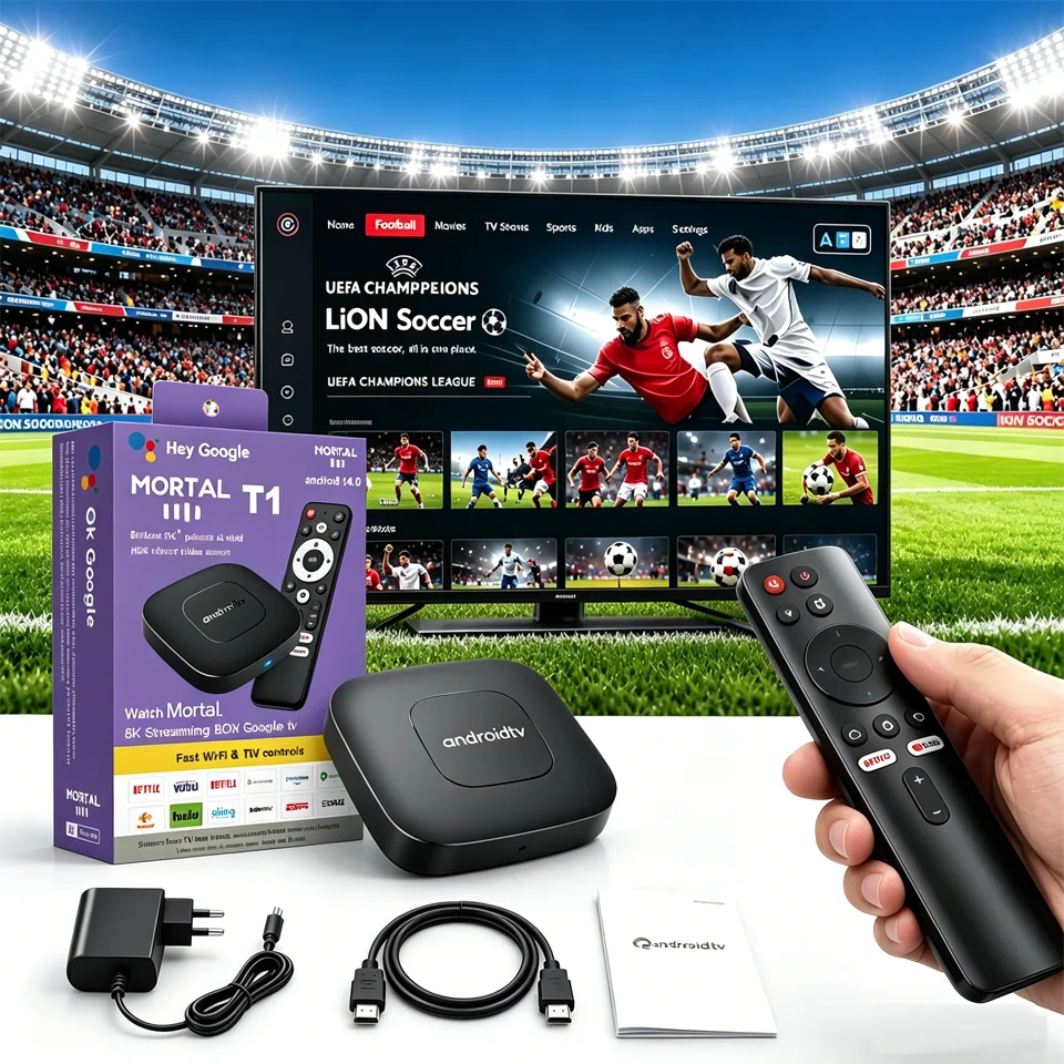 HONYUCK T1 2026 Android16 Smart TV Box Home Theater Streaming Player WiFi6 Bluetooth5.4 Rockchip RK3518 Google Assistant Support