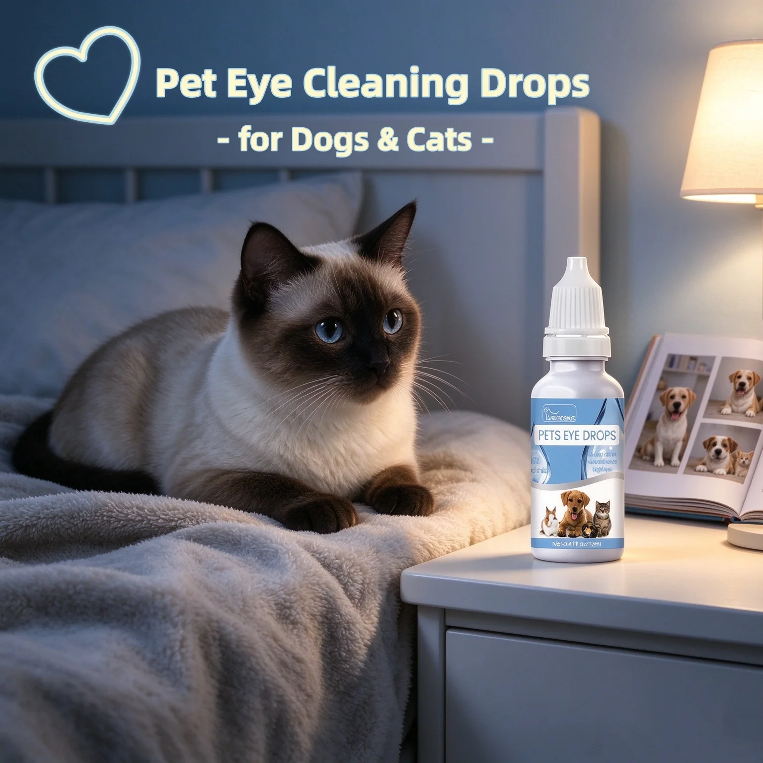 Pet Universal Eye Treatment Drops For Dog Cat Reduce Dry Redness Tear Stain Remover Pet Cleaning Products Effective Pet Eye Drop