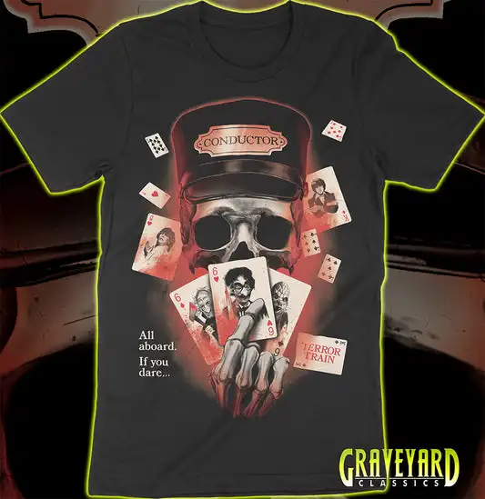 

Футболка с изображением проводника поезда