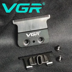 VGR V-906 전문 교체형 커터 헤드, 헤어 클리퍼 트리머, 0mm 블레이드, 헤어 커팅 머신, 이발소용, 정품