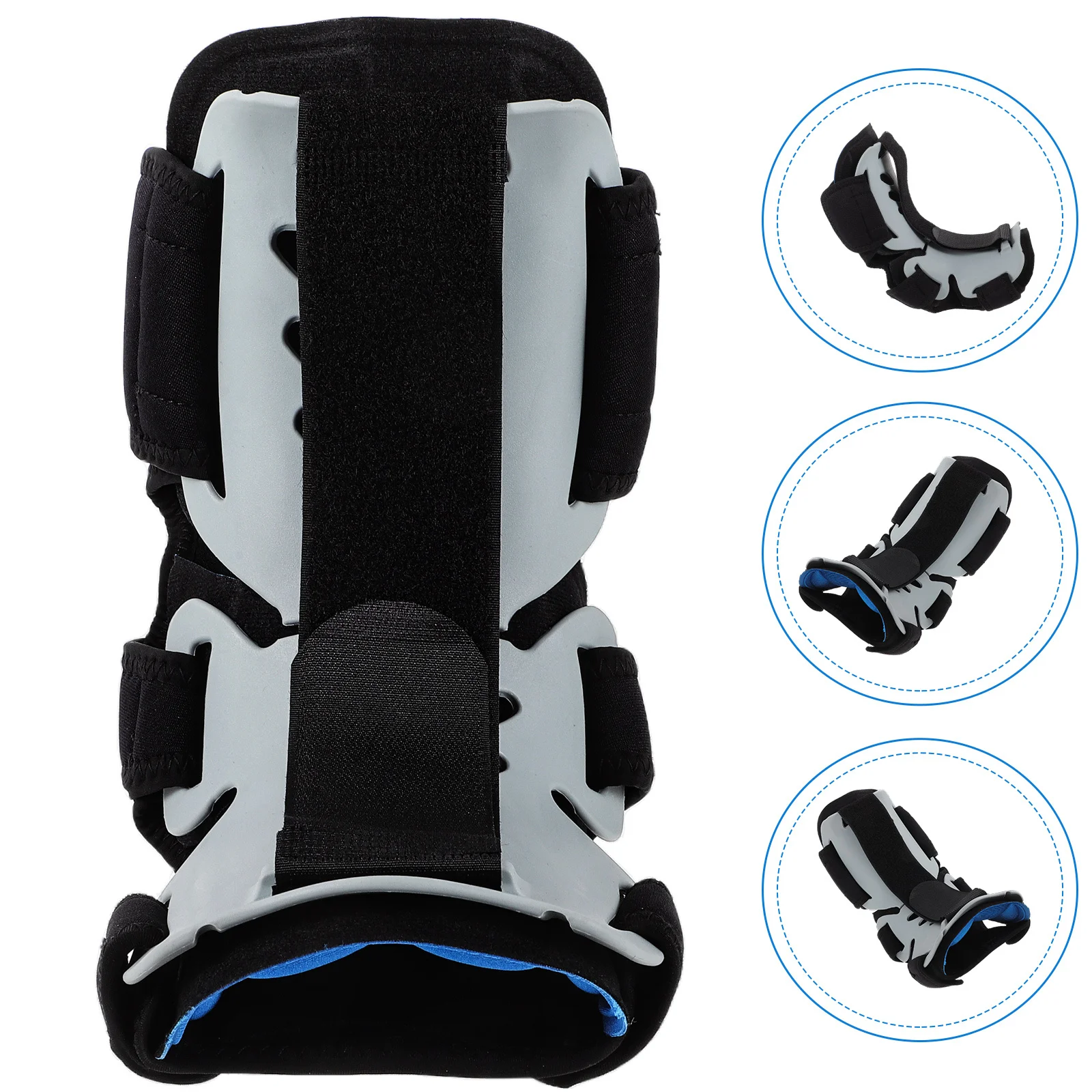 دعامة قطرة القدم قابلة للتعديل، مادة ممتازة، حزام تصحيح دعم خفيف الوزن، إعادة تأهيل النوم الليلي، قطرة القدم المنزلية