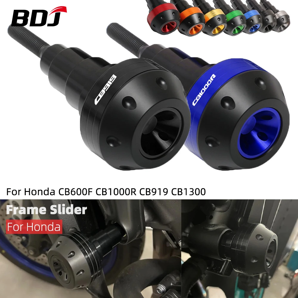 

BDJ CB1000R CB919 Frame Slider Motorcycle Falling Protector Crash Guard Side Bumper For Honda CB600F CB400 CB500R F X CB1300