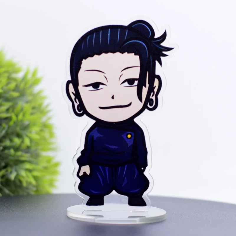 Fushiguro Toji Acrílico Stand, 5 Estilos Chaveiro, Mesa Decoração Amantes Presente, 10cm