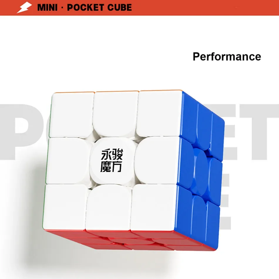 [JudyCube] YJ MINI Pocket Cube 3x3 4x4 5x5 Magnetic Magic Cube YongJun Magnetic Cubes Toys For Kids Gift Toy Cubo Magico