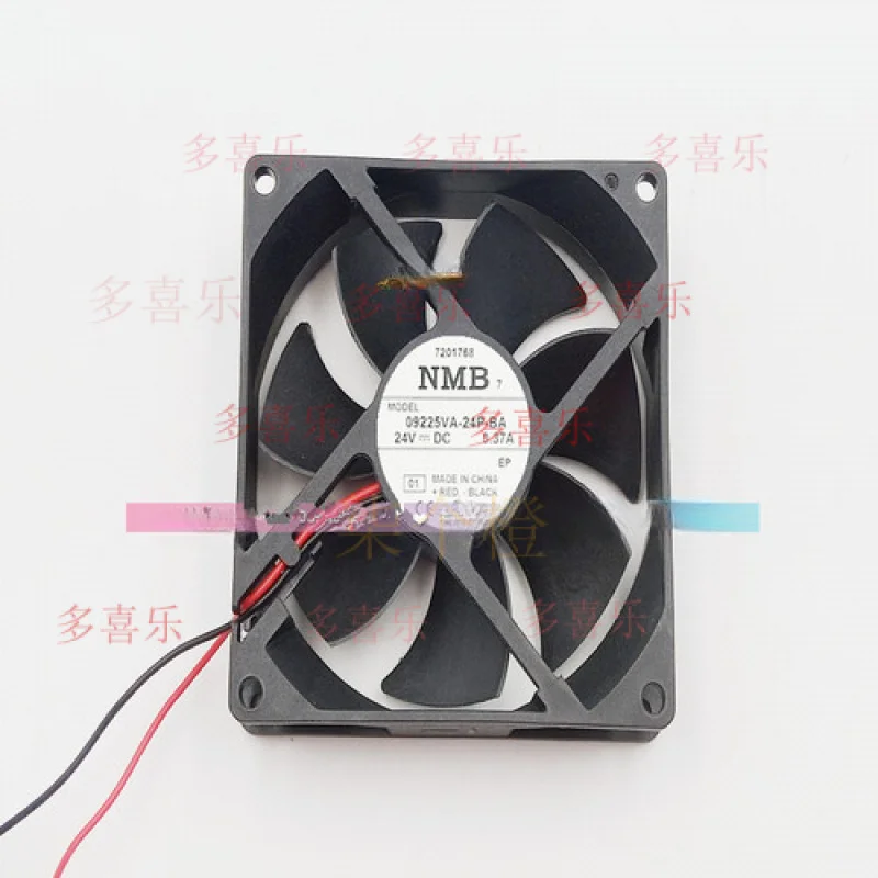 

ZMZM 1 шт. для вентилятора NMB 09225VA-24P-BA DC24V 0,37A 9225 9 см 2-проводной охлаждающий вентилятор
