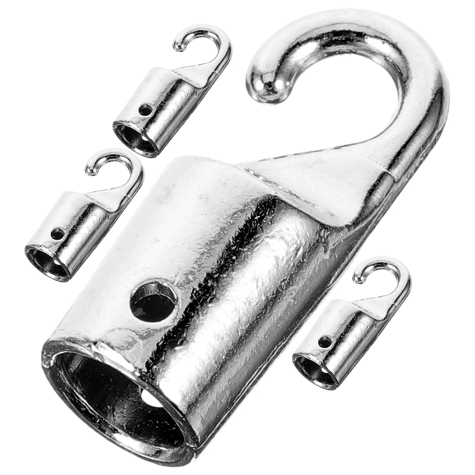 

4pcs Curtain Blind Hook Replacement Metal Wand Tip For Window Blinds Accessory Blind Wand Replacement Hook Tip