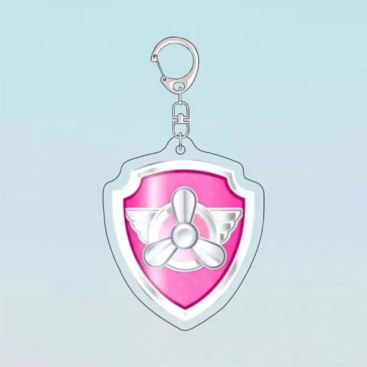 Paw Patrol Keychain Cartoon Anime Badge Cute Chase Skye Mini Backpack Charm Pendant Hot Sale Kawaii School Bag Accessory Gift - view 6
