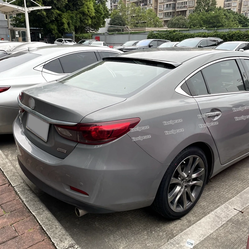ABS Glossy Black Rear Window Roof Spoiler Car Accessories For Mazda 6 Atenza 2014 2015 2016 2017 2018 2019