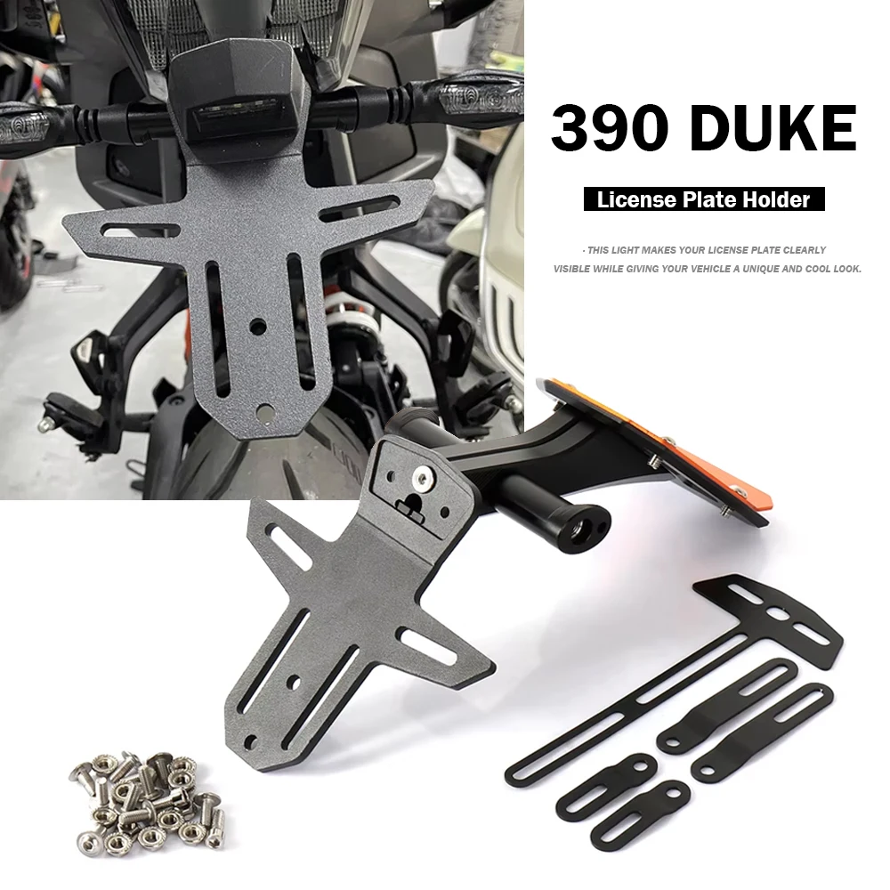 

Motorcycle Accessories Tail Tidy Fender Eliminator License Plate Holder Bracket New For Duke 390 390Duke 390 DUEK 2024