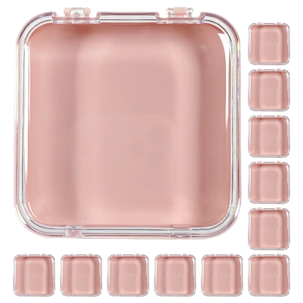 

12 Pcs Armor Storage Box Press on Nail Case Packaging Boxes Fake Nails Push-on Organizer False Press-on Packing