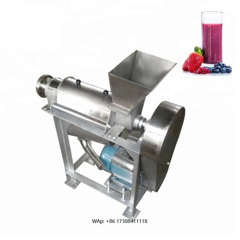 100-500 kg/h Spiral Juicer Multifunctional Juicer Industrial Automatic  Orange Vegetable Juicer