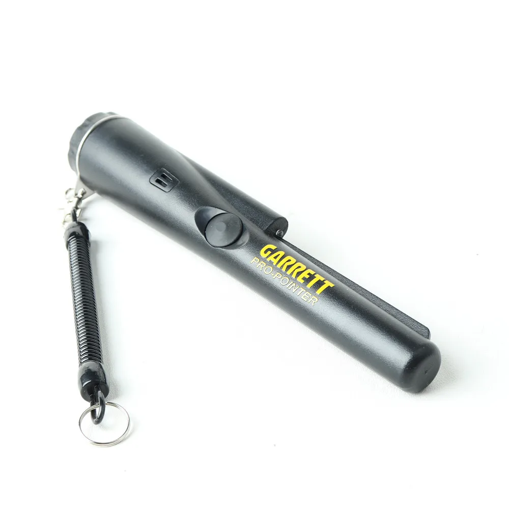 Upgraded Sensitive Metal Detector Pinpointing Hand Held Probe with Bracelet for Searching Coins