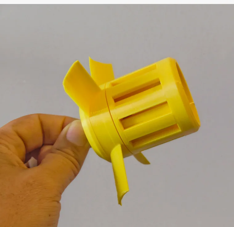 Wind Siren High Decibel Metal Alarm Waterproof Outdoor Universal Safety Device 3D printing has slight flaw Durable Easy Install