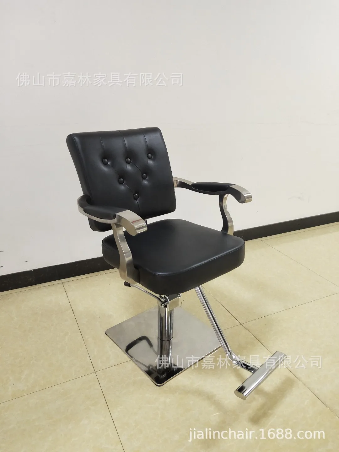 Barber chair, portable laboratory massage chair, wind shaver, 360 degree swivel chair