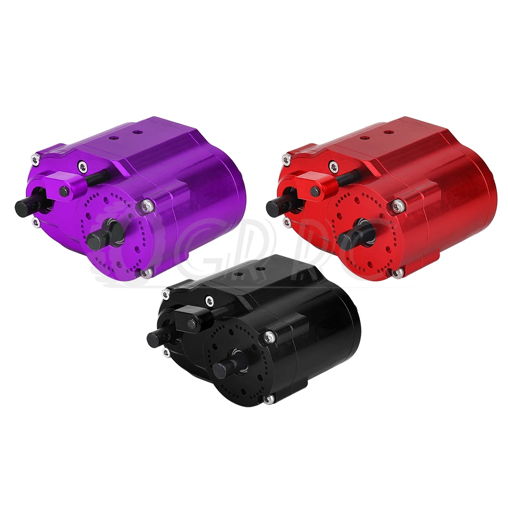 

Transfer Case Gearbox 2 Speeds 46x53x32mm Transmission Box for Axial SCX10 RC 4WD D90 1/10 RC Crawler Car Upgrade Parts