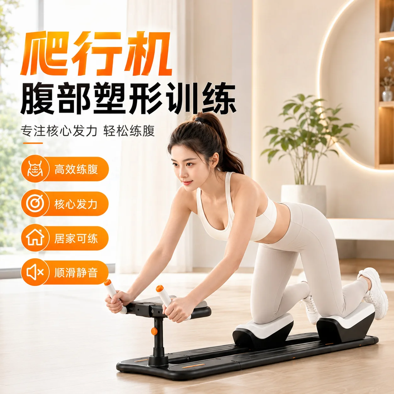 Multifunctional adjustment training unburdened rehabilitation curl full body exercise crawler