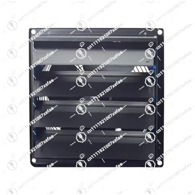 Strong wind strong stainless steel metal electric rear shutter kitchen exhaust fan