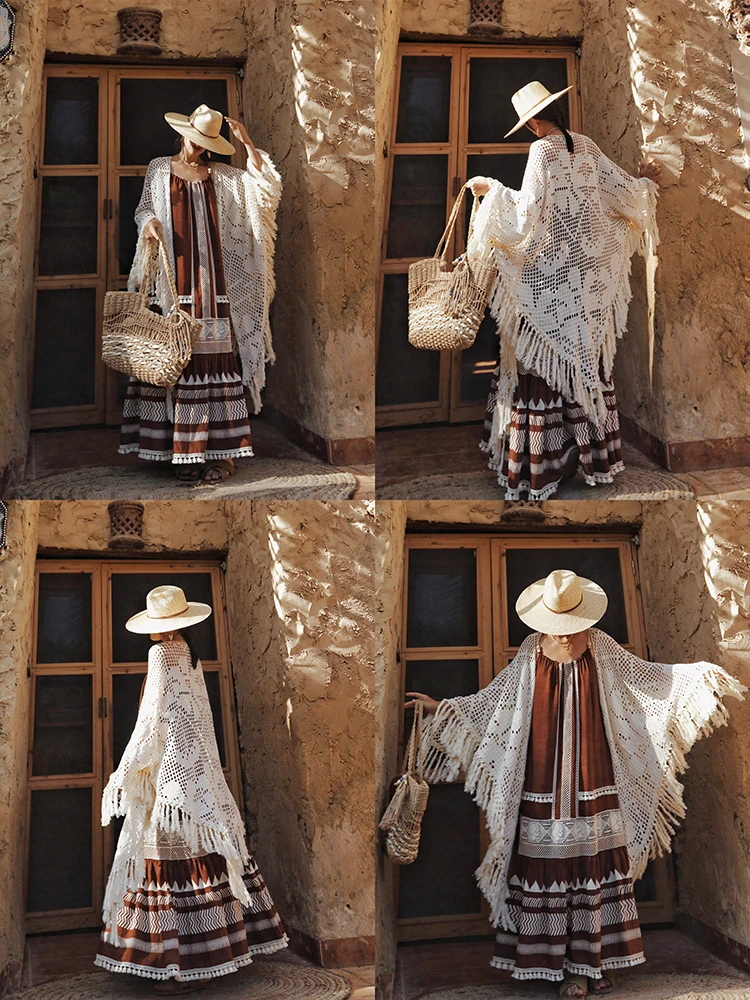 TIYIHAILEY vestidos de verano sin mangas para mujer vendaje sin espalda señoras borlas ropa de encaje nueva moda 2025 vestidos sexis de una línea