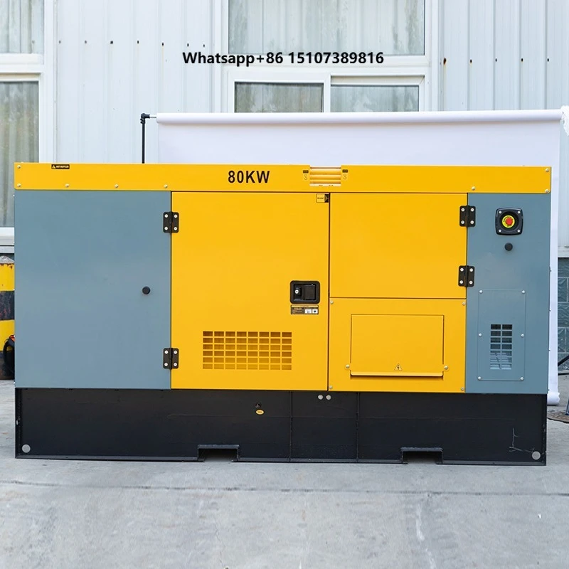 Yunnei Factory Direct Supply Generator 80kw-400kw Water-cooled Marine Silent Generator Set
