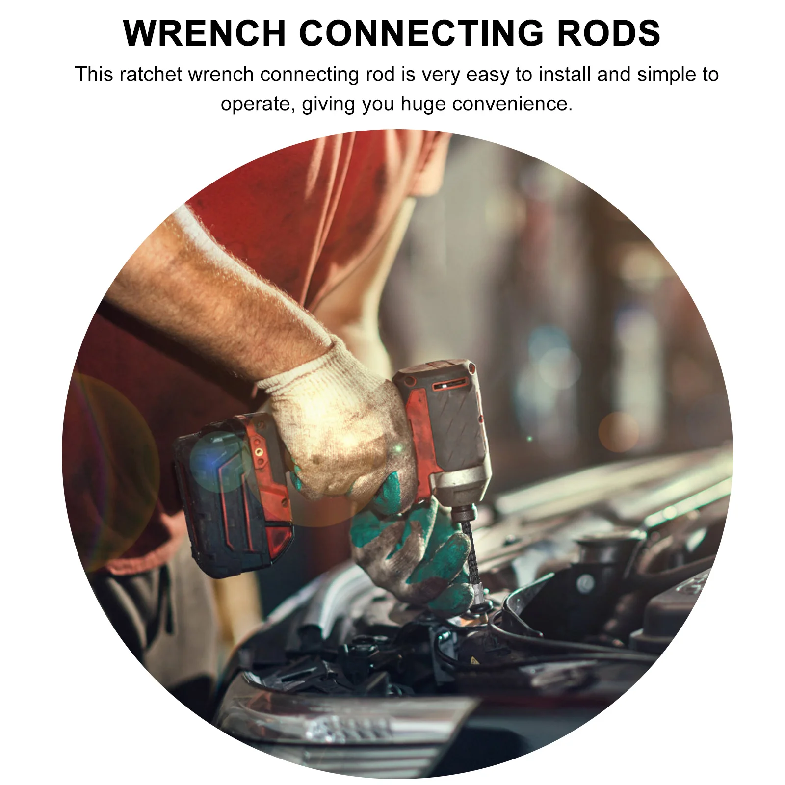 1 conjunto 1 conjunto de barra de extensão de chave de soquete 3/8 catraca eixo chave cabeça de acionamento para kit de ferramentas de reparo de carro ferramentas manuais mecânicas automáticas