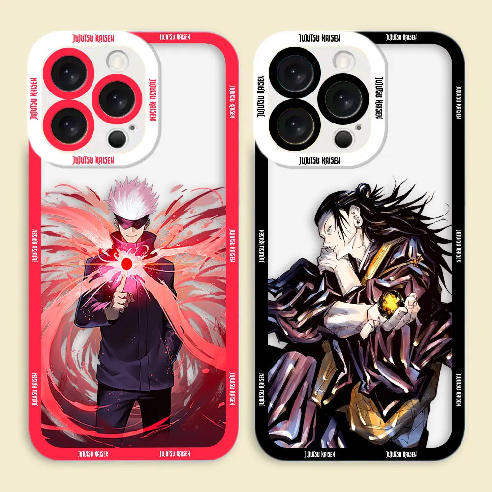 

J-Jujutsu Kaisen G-Gojo Satoru Phone Case For REALME 5 6 7 7I 8 8I 9 9I 10 12 C75 C71 C67 C65 C63 C55 C53 C35 C33 C30 Clear Case