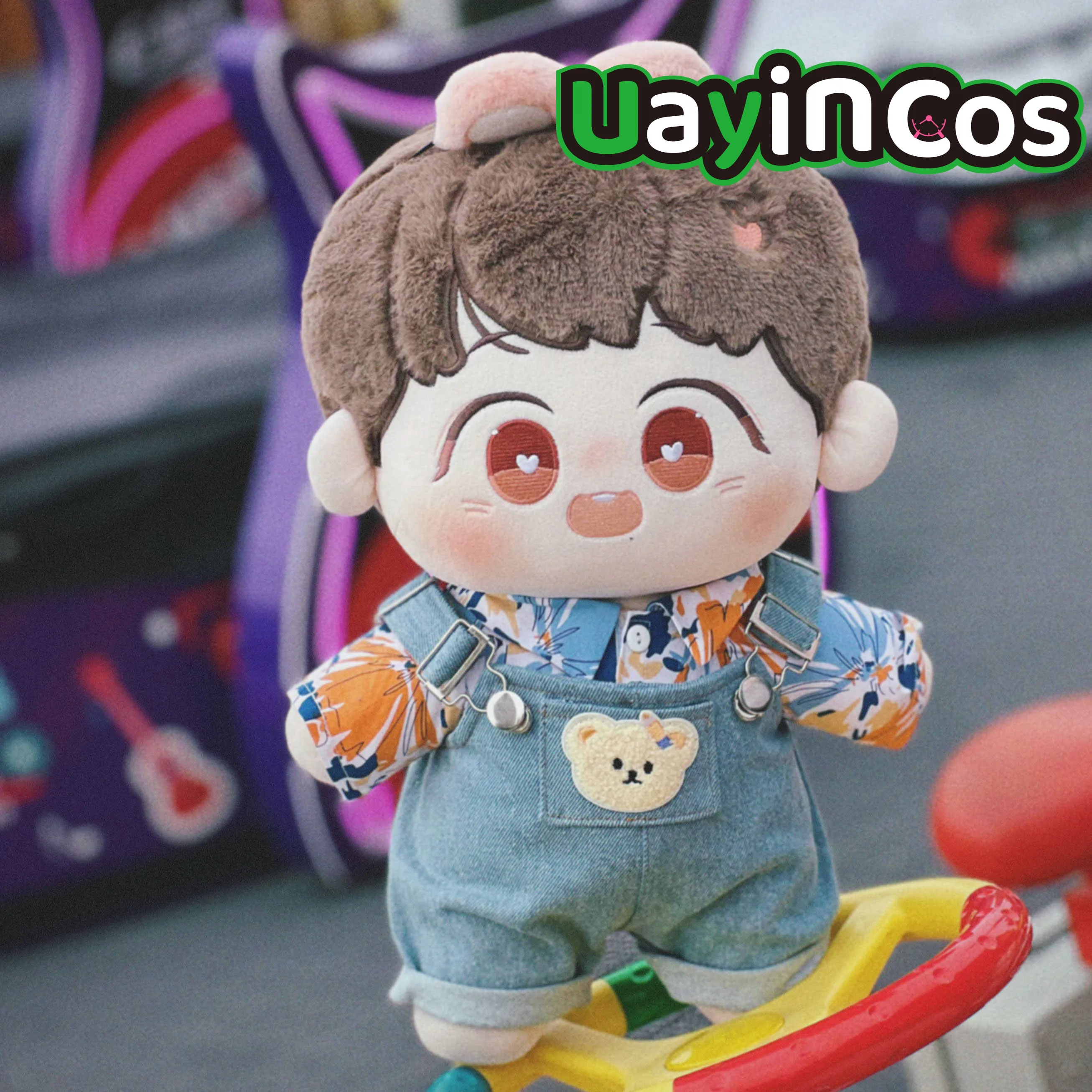 

40cm Doll Clothes Fashion Idol Star Wang Yibo Xiao Zhan Costume Suit Stuffed Plushies Plush Doll Accessories Anime Toy Kids Gift