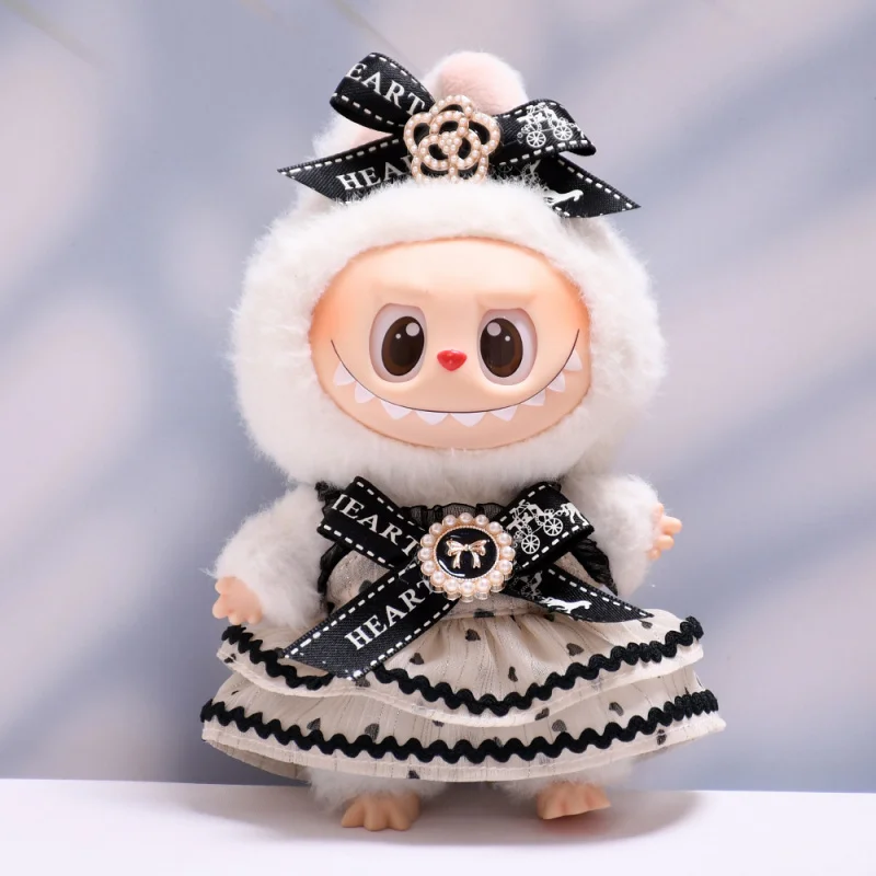 Labubu Doll Clothes Set Crown Princess Dress Accessories 1st 2nd Gen