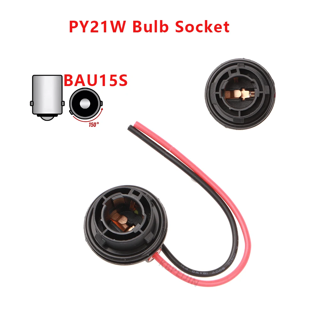 2x For Kia K2 Sportage Hyundai Reina Car Light Sockets Adapter Connector Wiring Harness Accessories