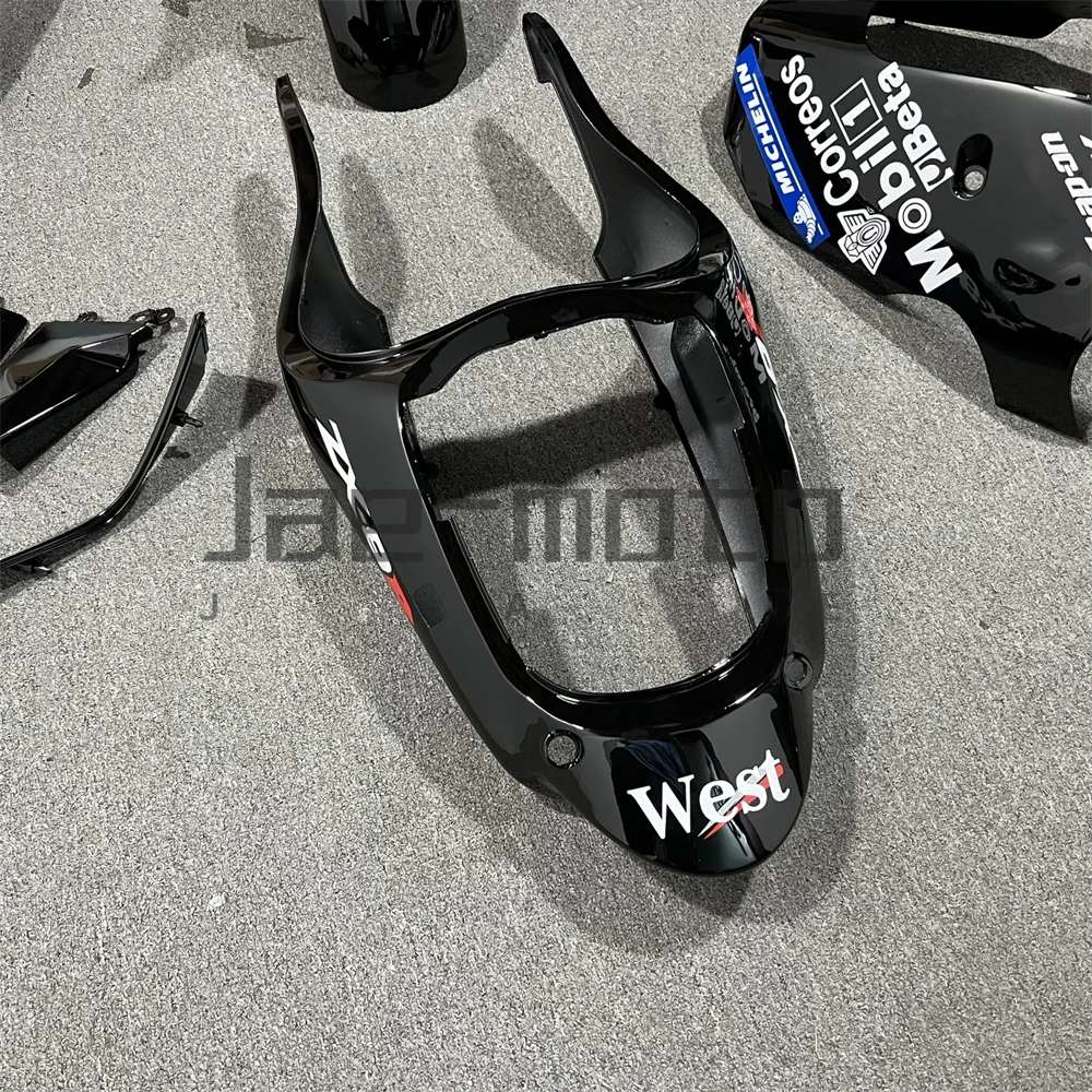 For ZX-9R ZX9R 1998 1999 Injection ABS Plastics Full Fairings Kit Mold Replace Accessories ZX-9R ZX9R 1998-1999  Black image 5